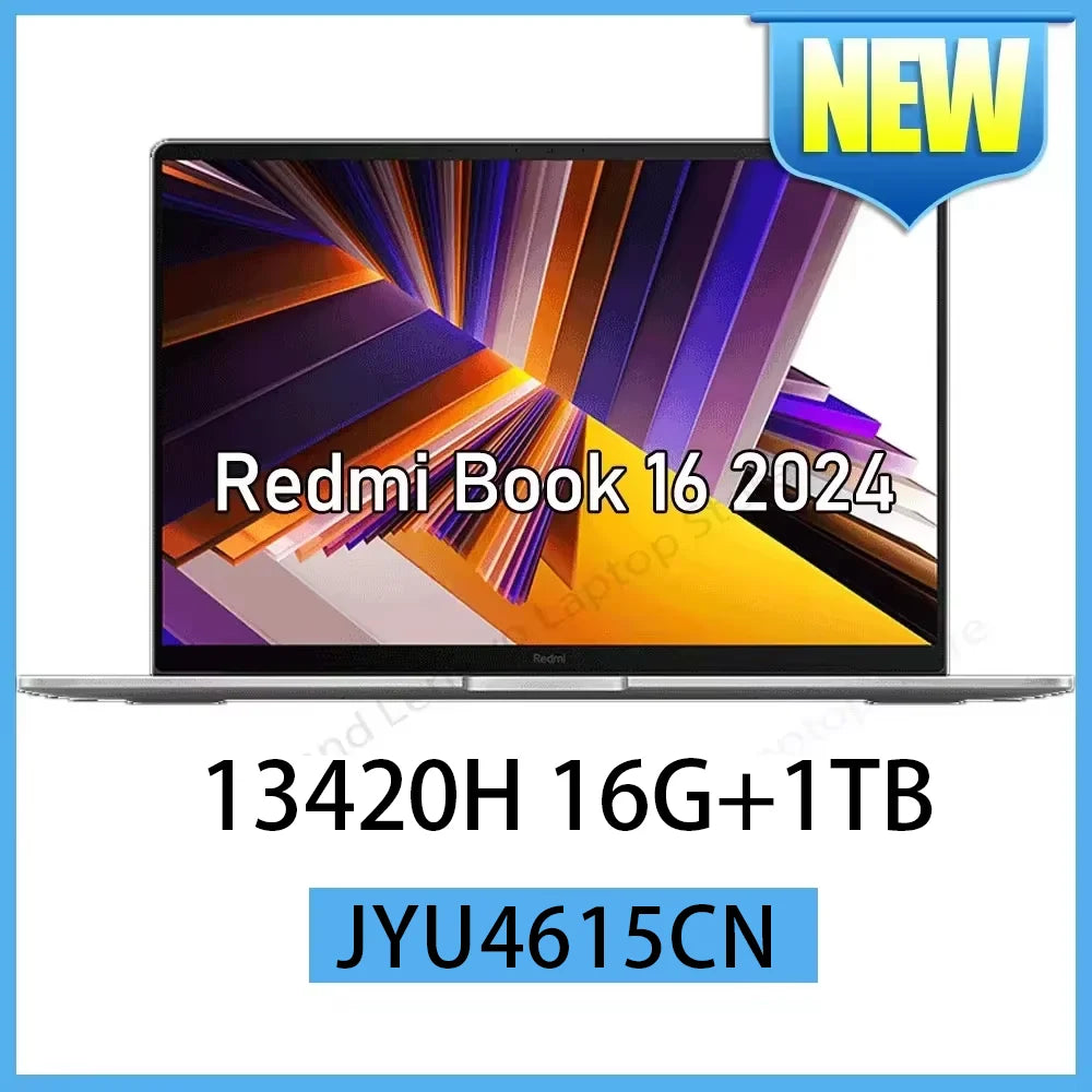 Xiaomi RedmiBook 16 2024 – Intel Core i5, 16GB RAM, 512GB SSD, 16" Laptop