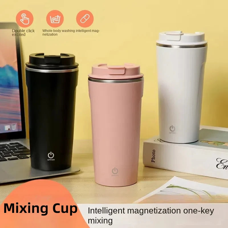 Electric Protein Powder Mixing Cup – Automatic Wireless Shaker Bottle for Gym & Outdoor