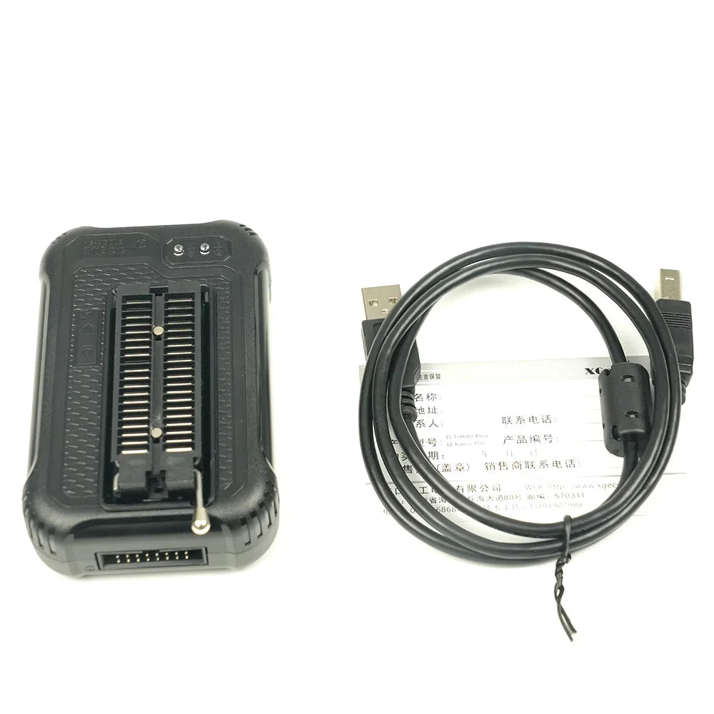 XGecu T48 (TL866-3G) Universal Programmer – 39 Adapters, 31000+ ICs, SPI/NAND/eMMC