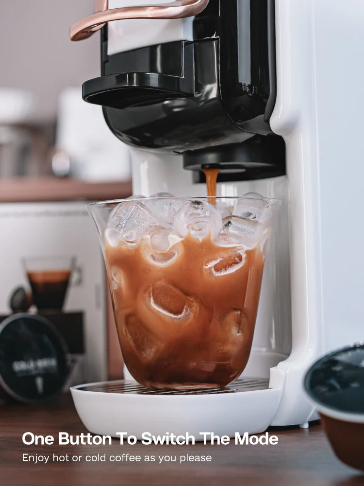 HiBREW H2B Cold & Hot Coffee Maker | 5-in-1 | Nespresso & Dolce Gusto Compatible | EU 220V