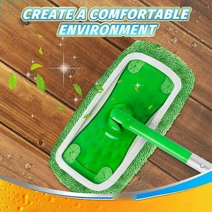 Washable Flat Mop Pads 6-Pack | Reusable Microfiber Mop Covers