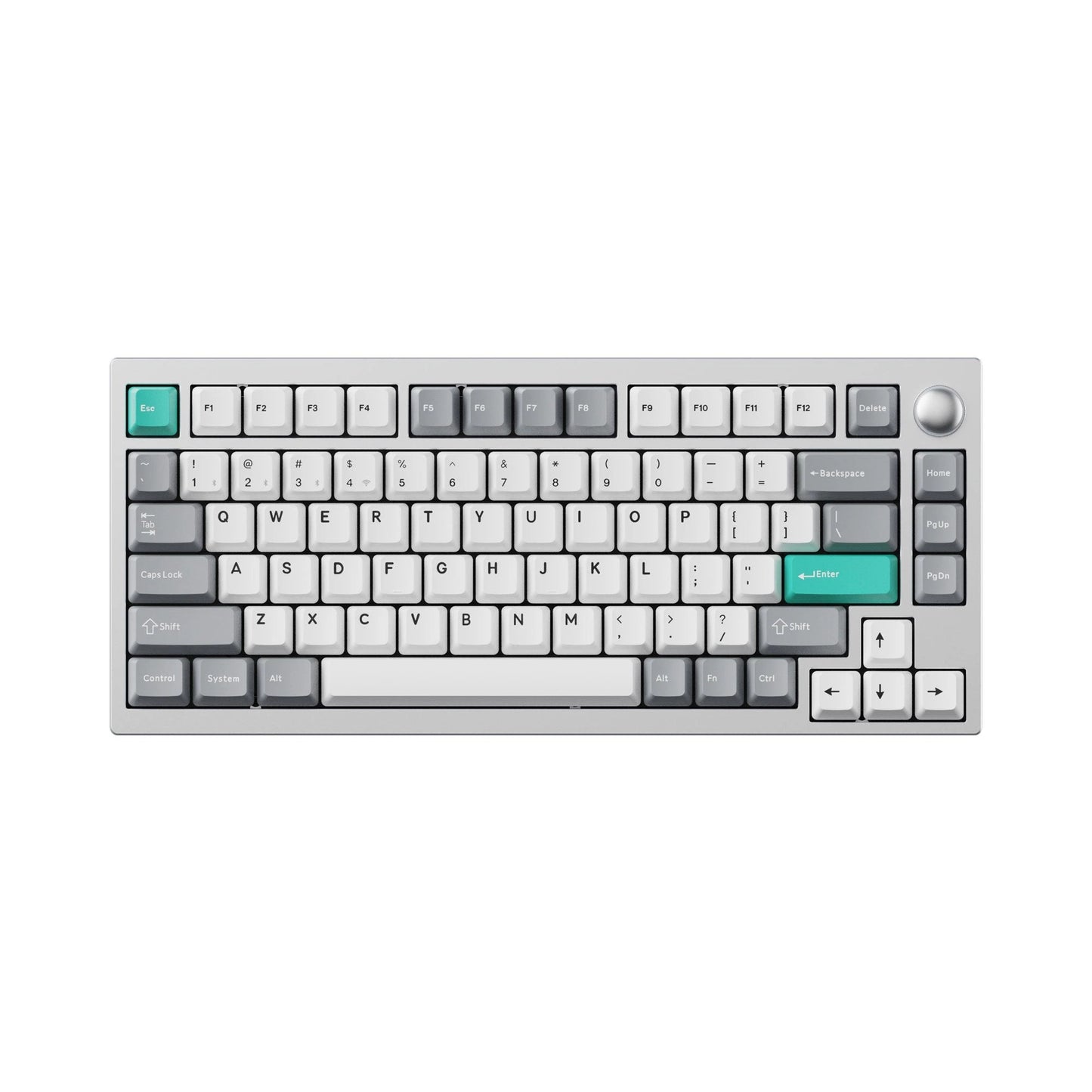 Lemokey P1 Pro QMK/VIA wireless mechanical gaming keyboard with CNC aluminum case, RGB backlit keys, and compact design.