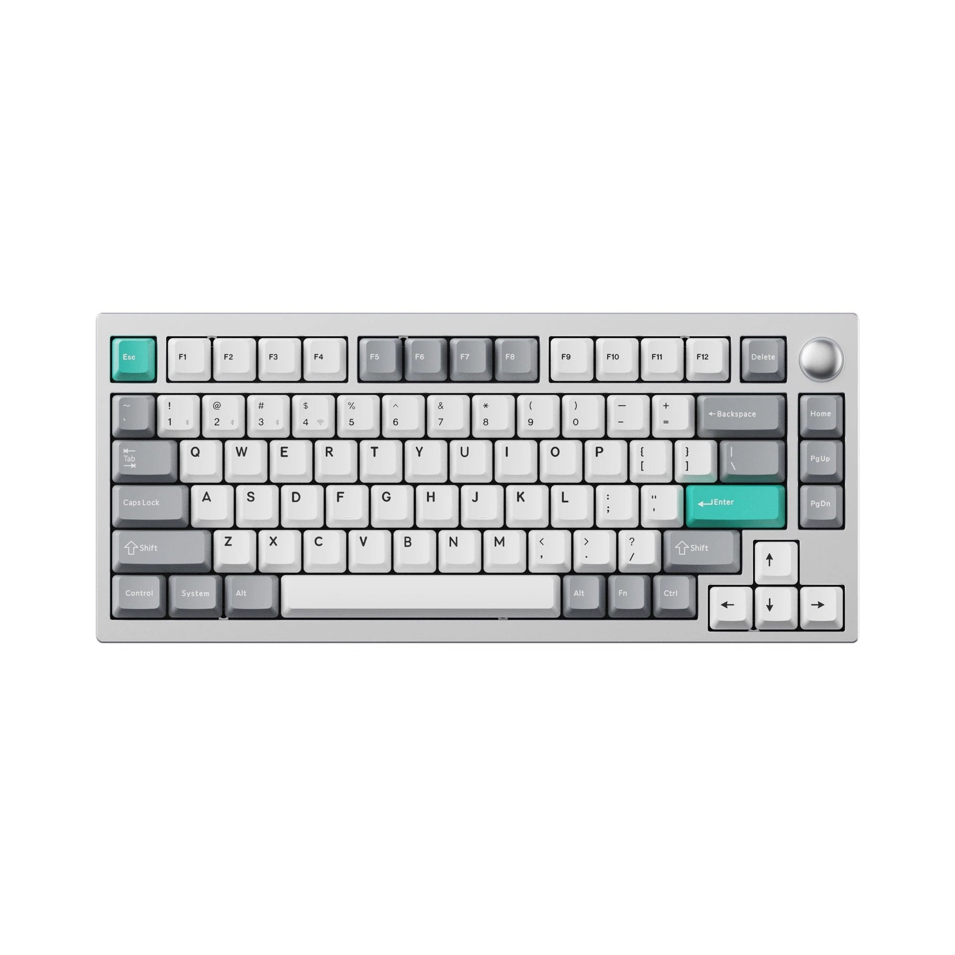 Lemokey P1 Pro QMK/VIA wireless mechanical gaming keyboard with CNC aluminum case, RGB backlit keys, and compact design.
