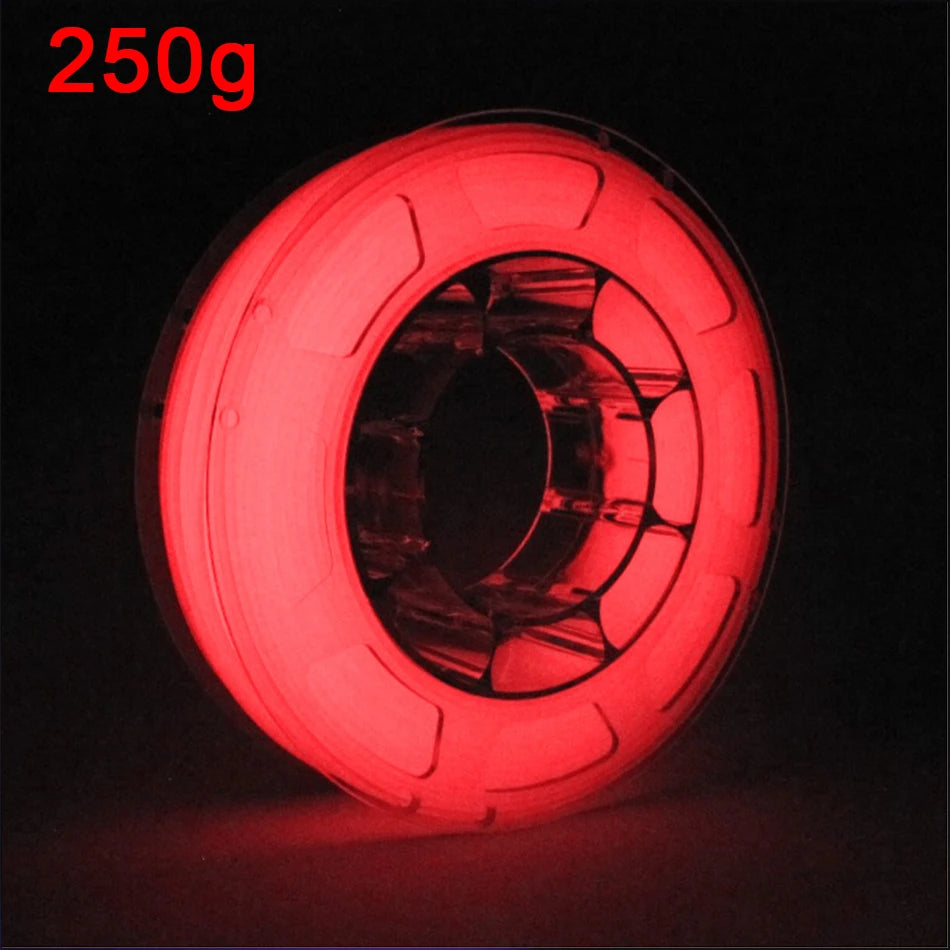 Glow-in-the-Dark PLA Filament – Luminous Purple, Green, Blue & Rainbow, 1.75mm for 3D Printers