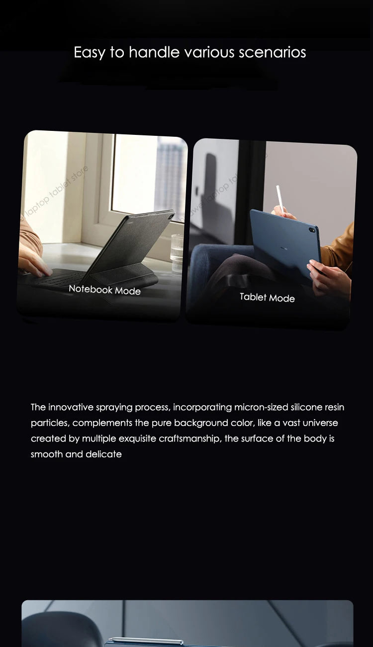 HUAWEI MateBook E 2-in-1 Tablet Laptop 12.6" OLED — Intel i5/i7, Up to 16GB RAM, Up to 512GB, Windows 11