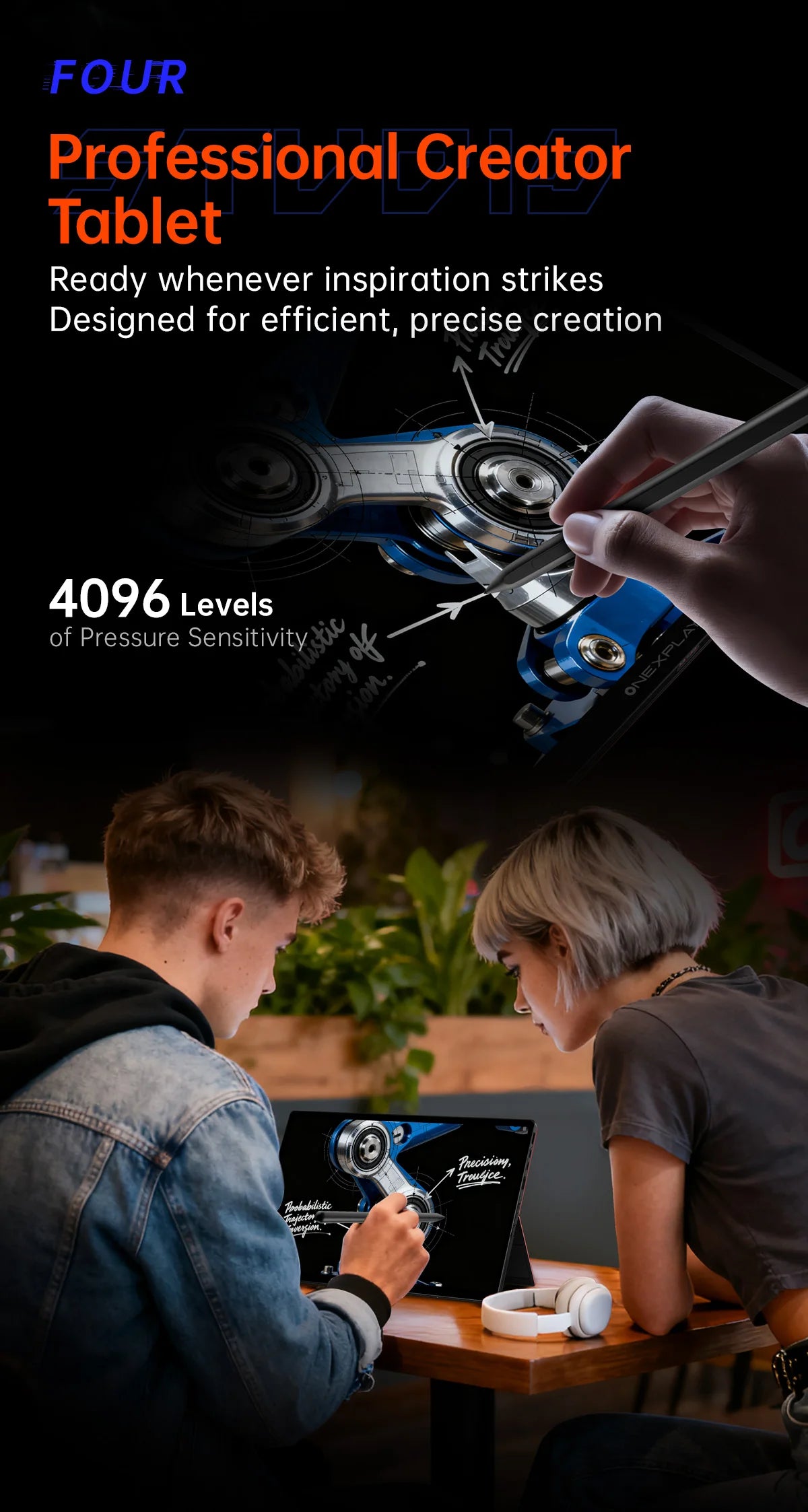 OneXPlayer Super V – Intel Core Ultra X7 358H, 14" 2.8K AMOLED, 48GB RAM, 1TB, Windows 11