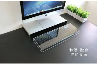 Keyboard Dust Proof Cover New Acrylic Capacitive For Mechanical Gaming Keyboard 104 Keys Mouse Protection Transparent Cover