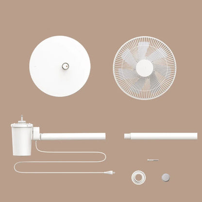Xiaomi MIJIA Floor Fan — 7 Blade, 90° Wide-Angle Oscillation, Mi Home APP Control, Wired