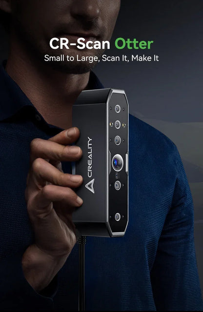 Creality CR-Scan Otter Handheld 3D Scanner – 0.02mm Accuracy | Full-Color | Anti-Shake