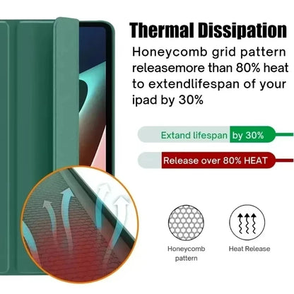 Magnetic Smart Stand Faux Leather Case for Lenovo Xiaoxin Pad 2024 / Tab M11 11" (TB330FU/TB331FC)