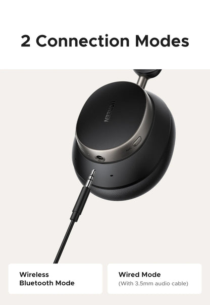 UGREEN Studio Pro ANC Wireless Headphones – 48dB, LDAC, Bluetooth 6.0, 120Hrs, Hi-Res