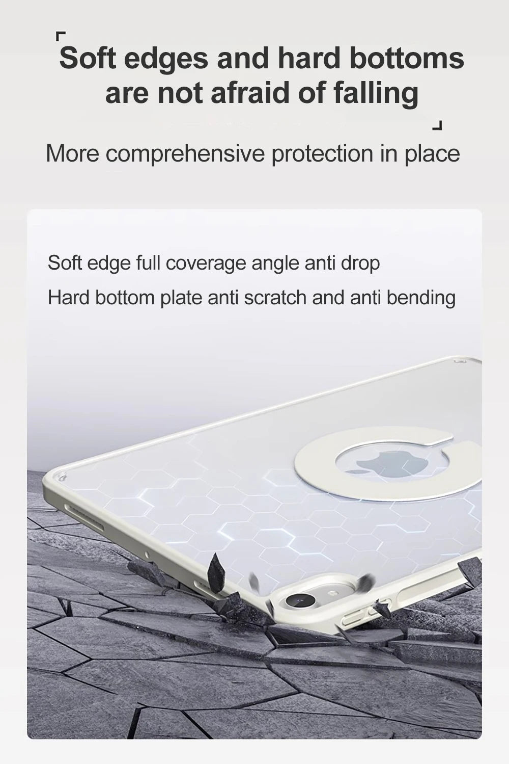 SZEGYCHX 720° Rotating iPad Case | PU Leather | Magnetic | Fits Pro, Air, Mini, iPad 7–11th Gen