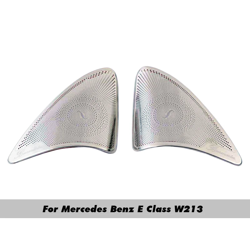 Car Audio Speaker Cover Trim for Mercedes Benz E/C/GLC Class – W213 W205 X253 Door Loudspeaker