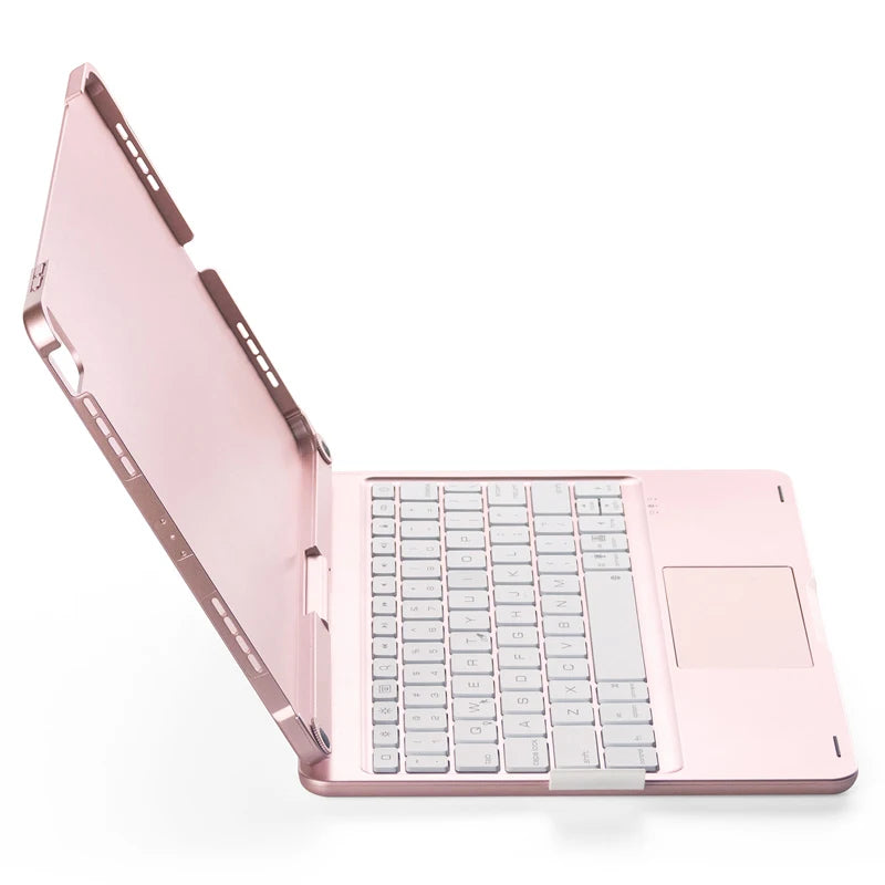 Bluetooth Magic Keyboard Case for iPad Pro 11 / Air – Backlit, Multi-Language, Trackpad