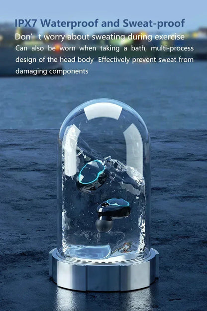 M10 Wireless Bluetooth TWS Sport Earbuds - Waterproof Music Headset for iPhone, Huawei, OPPO, Xiaomi