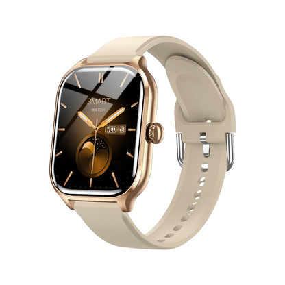 R.E.D. Shopping H9 Smart Watch with 2.01-inch HD display, Bluetooth calling, health monitor, and 19 sport modes on a black band
