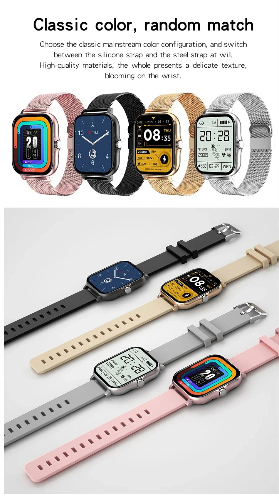 Smart Watch 2025 - 1.83" Display, Bluetooth Calling & Fitness Tracker for Men & Women