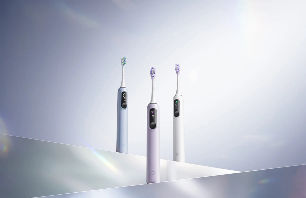 MIJIA Sonic Electric Toothbrush Pro – Smart 4 Modes, LED Screen, Travel Lock, IPX8, Long Battery Life
