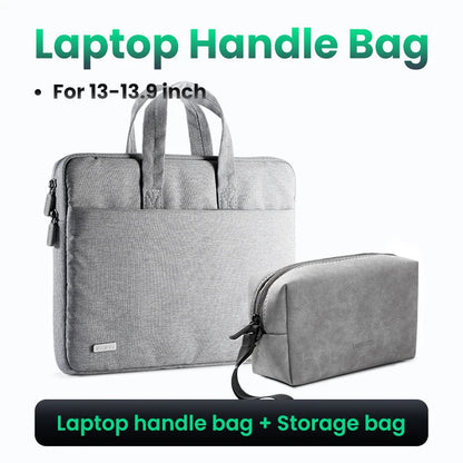 UGREEN Laptop Sleeve Bag 13.9" / 14.9" – Waterproof PU Case for MacBook, iPad, Lenovo, HP