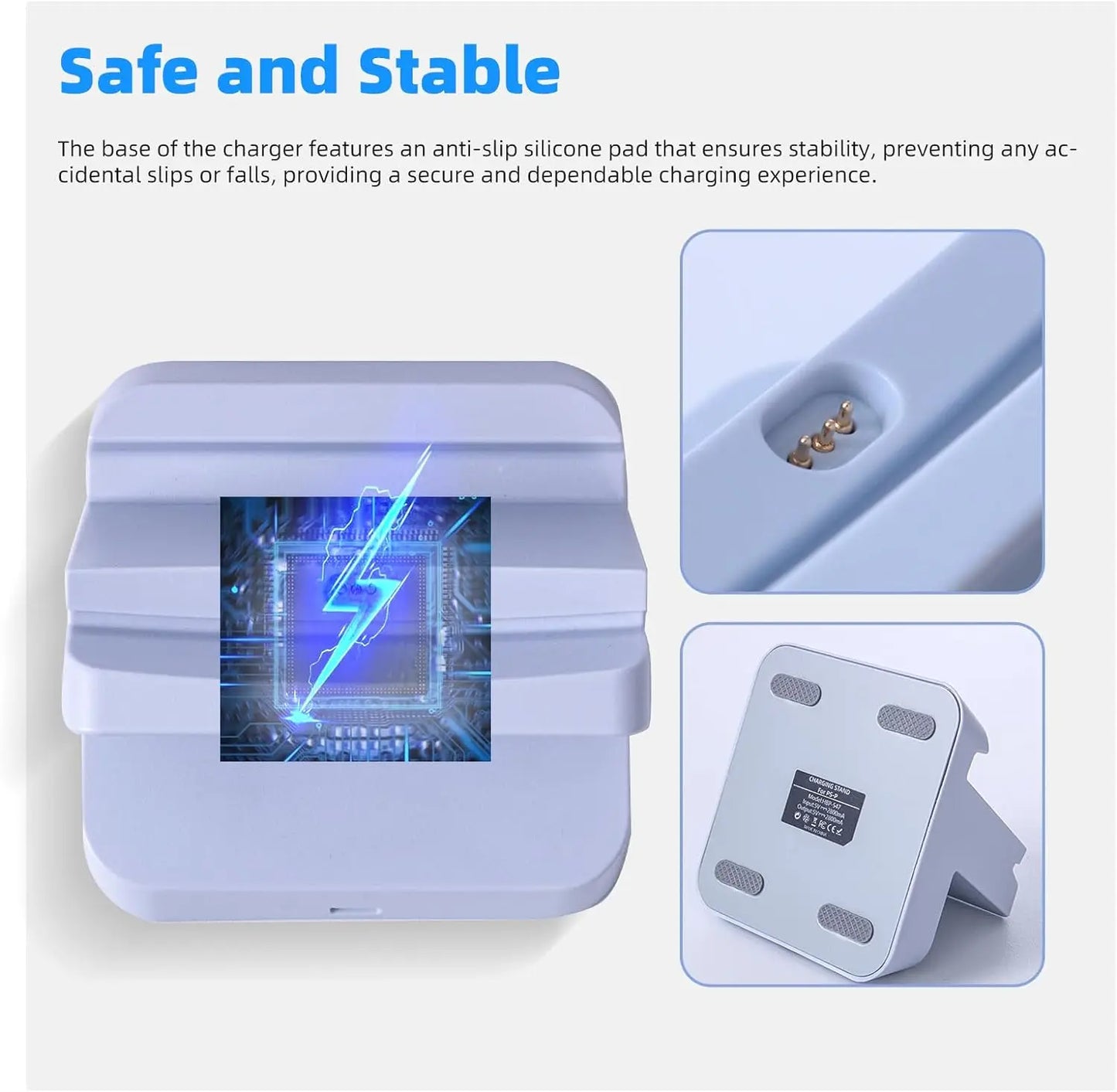 PS5 Portal Remote Player Charging Dock with Metal Base – Stand Charger Station