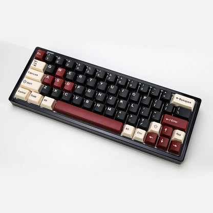 KBDiy Rome Set 174-Key Cherry Profile PBT Double Shot Keycaps – Jade Translucent for Mechanical Keyboards