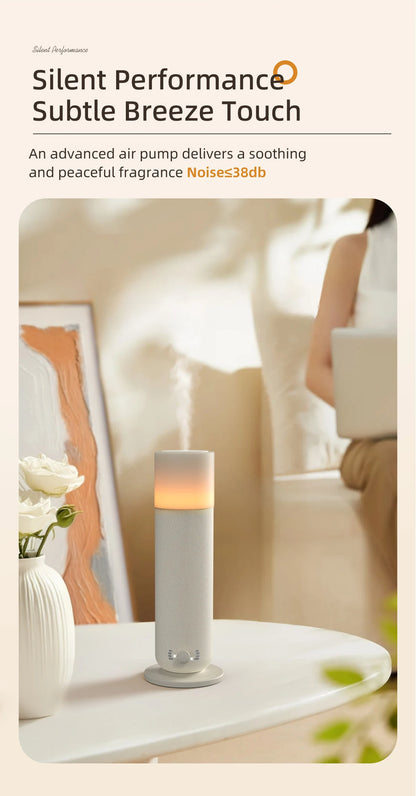 NAMSTE 120ml Tower Scent Diffuser | Bluetooth Control | Electric Fragrance Machine | Home & Hotel | EU Plug
