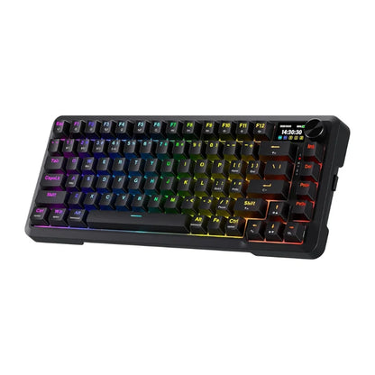 Redragon K724 PRO Wireless Gasket Mechanical Keyboard – 81-Key, TFT Display, Knob Control