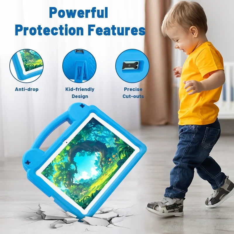 Kids Tablet 10.1" – Android 15, Parental Control, 8GB+64GB, 5000mAh, Octa Core