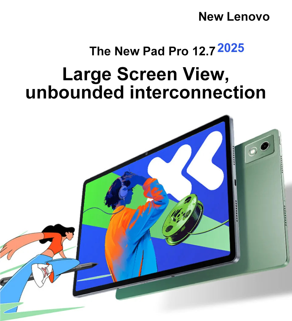 Lenovo Xiaoxin Pad Pro 12.7 2025 – 2880x1800, Dimensity 8300, 10200mAh, Eye-Care