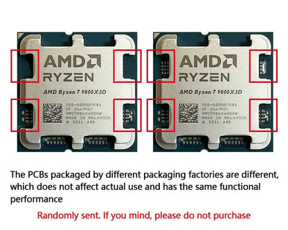AMD Ryzen 7 9800X3D – 8-Core Gaming Processor (AM5, No Fan)