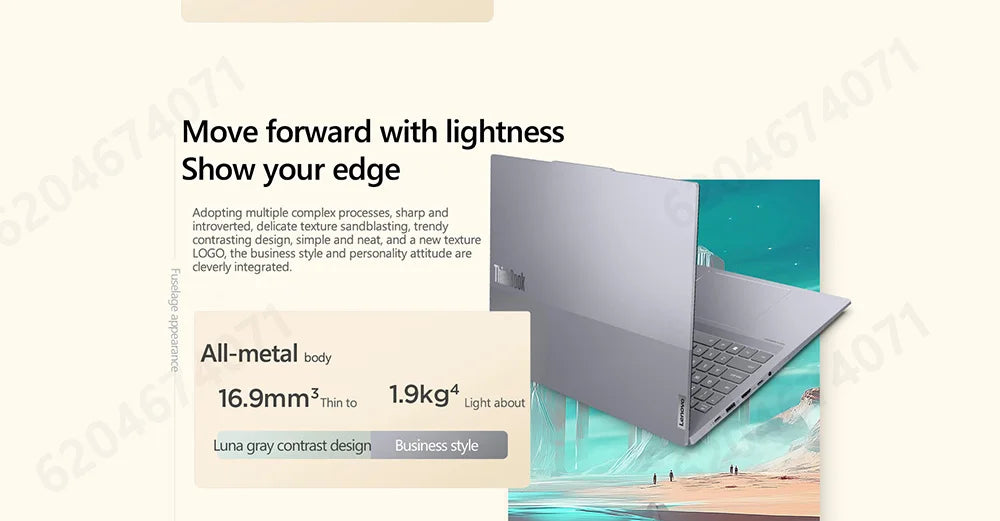 Lenovo ThinkBook 16+ 2025/2026 – AMD Ryzen 7 H 255 / AI 7 H 450, 24/32GB DDR5, 16" 2.5K 120Hz