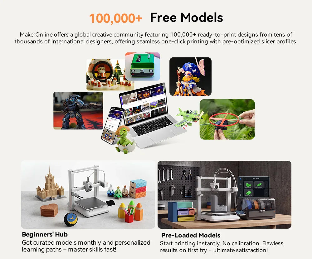ANYCUBIC Kobra 4 Combo 3D Printer – 8-Color, 600mm/s, ACE 2 Pro