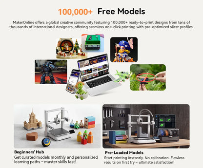 ANYCUBIC Kobra 4 Combo 3D Printer – 8-Color, 600mm/s, ACE 2 Pro