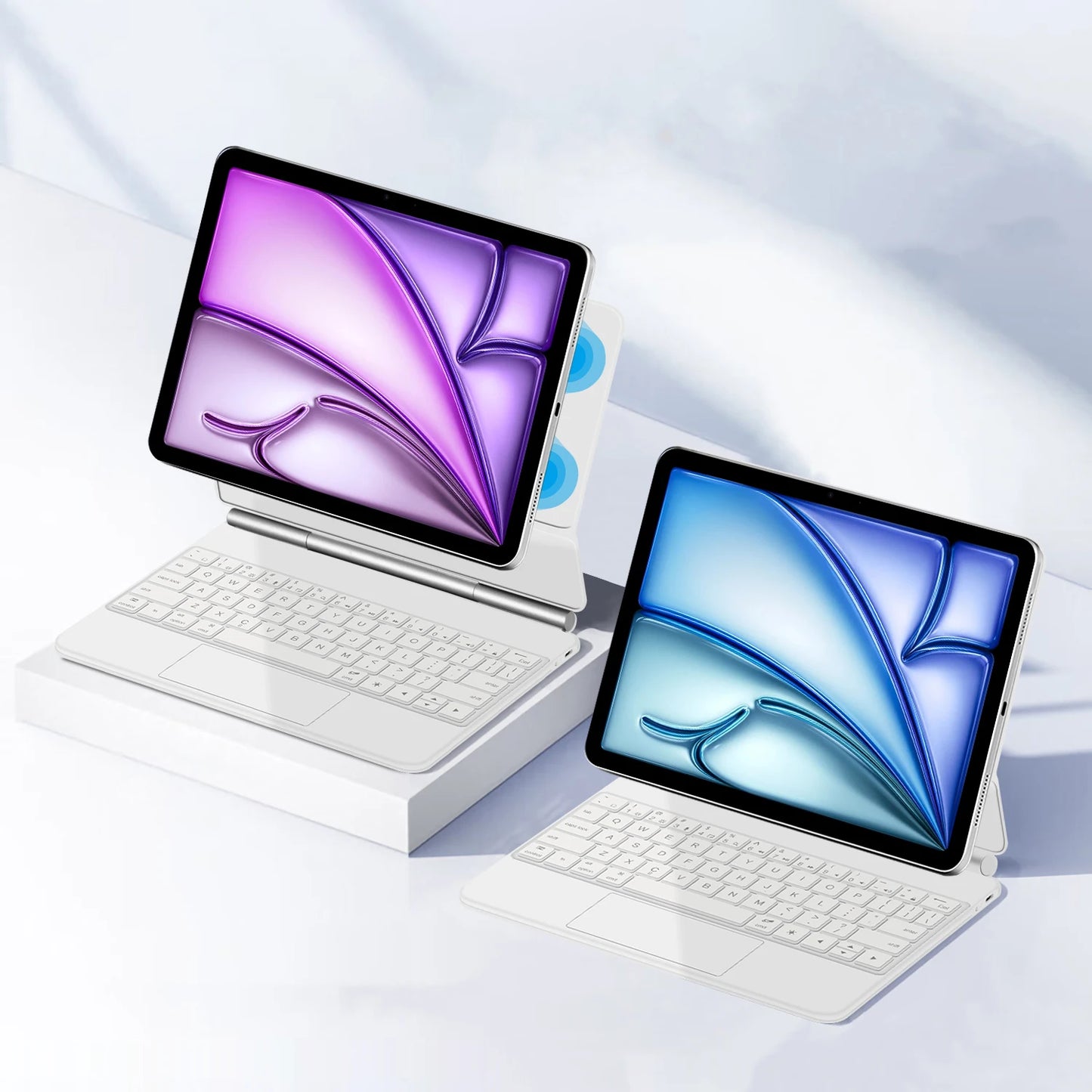 Backlit Magic Keyboard Case for iPad Air 11" M2/M3/M4 2024-2026 – Multi-touch, Smart Folio