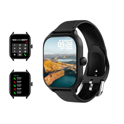 R.E.D. Shopping H9 Smart Watch with 2.01-inch HD display, Bluetooth calling, fitness tracker, and multiple sport modes.