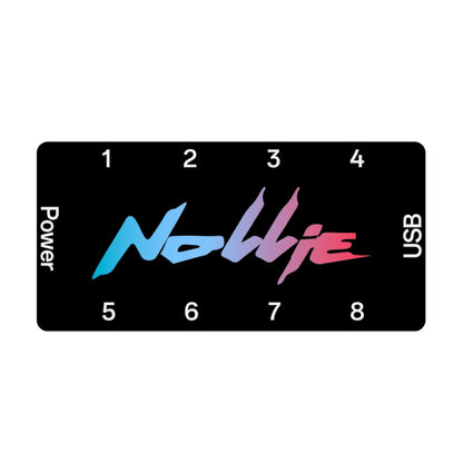 Nollie 8-Way ARGB Splitter HUB – 5V 3-Pin, SignalRGB & OpenRGB Compatible