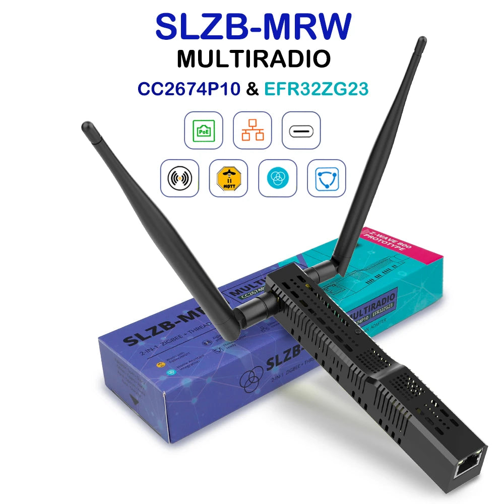 SMLIGHT SLZB-06 Zigbee 3.0 Gateway – Ethernet, USB & WiFi with PoE
