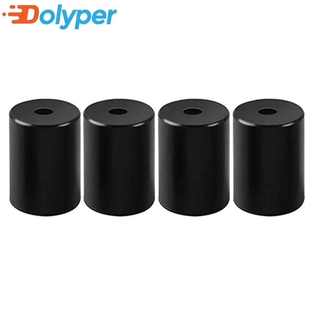 4pcs Silicone Hot Bed Leveling Spacers for CR-10, Ender-3, Prusa, Anycubic – Replace Bed Springs