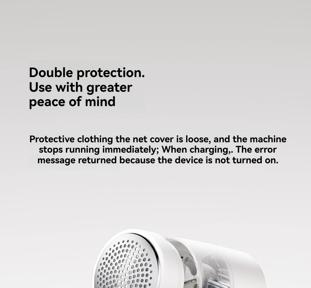 Xiaomi Mijia Lint Remover 2 – Portable Electric Clothes Shaver, 180-Min Battery, USB-C