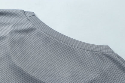 Men's quick dry sport T-shirt by R.E.D. Shopping, moisture-wicking gym and running top, lightweight activewear for fitness.