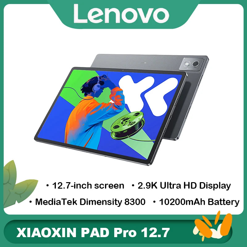 Lenovo Xiaoxin Pad Pro 12.7 2025 – 2880x1800, Dimensity 8300, 10200mAh, Eye-Care