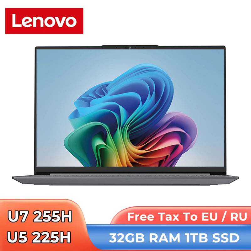 Lenovo ThinkBook 16+ Laptop – Intel U5/U7/U9, 32GB+1TB, 3.2K 165Hz
