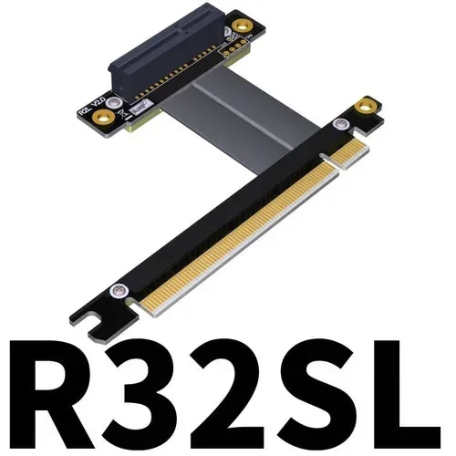 ADT-Link PCIe 4.0 Riser Cable – X16 to X1/X4/X8/M.2/NVMe/U.2, Gen4 Extension Adapter (R31SL)
