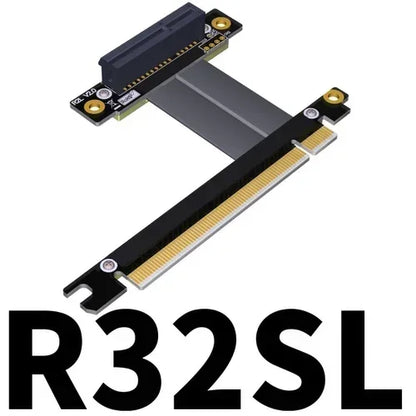 ADT-Link PCIe 4.0 Riser Cable – X16 to X1/X4/X8/M.2/NVMe/U.2, Gen4 Extension Adapter (R31SL)