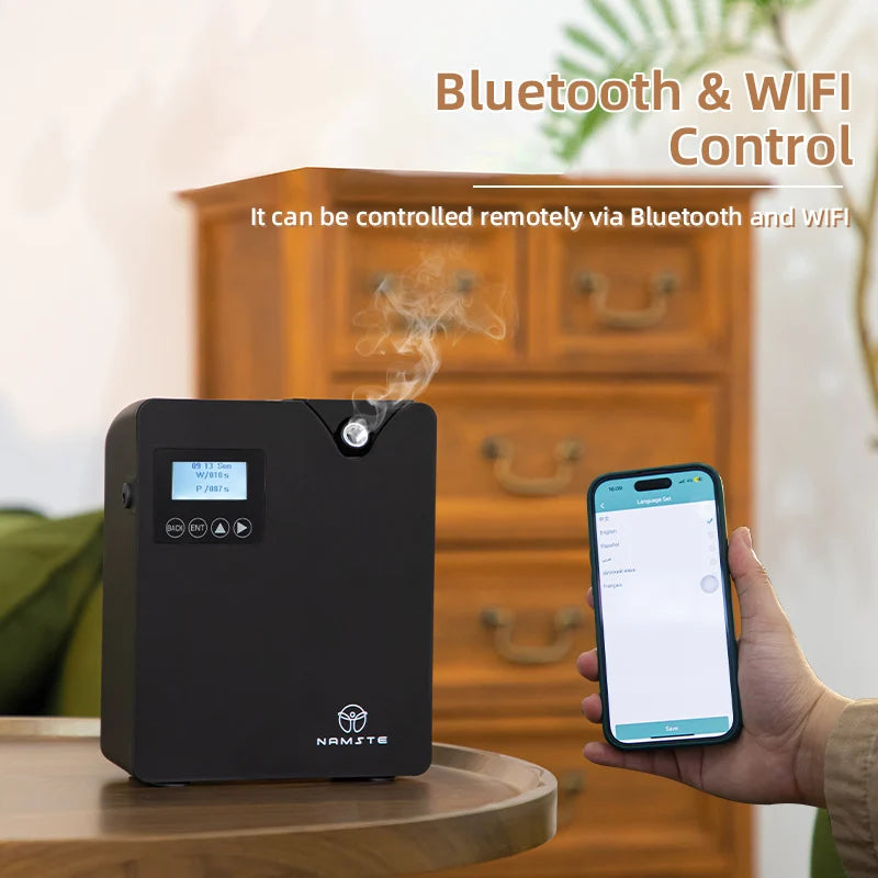 NAMSTE Smart Aroma Diffuser 300ml | WiFi & Bluetooth | Wall & Desk Mount