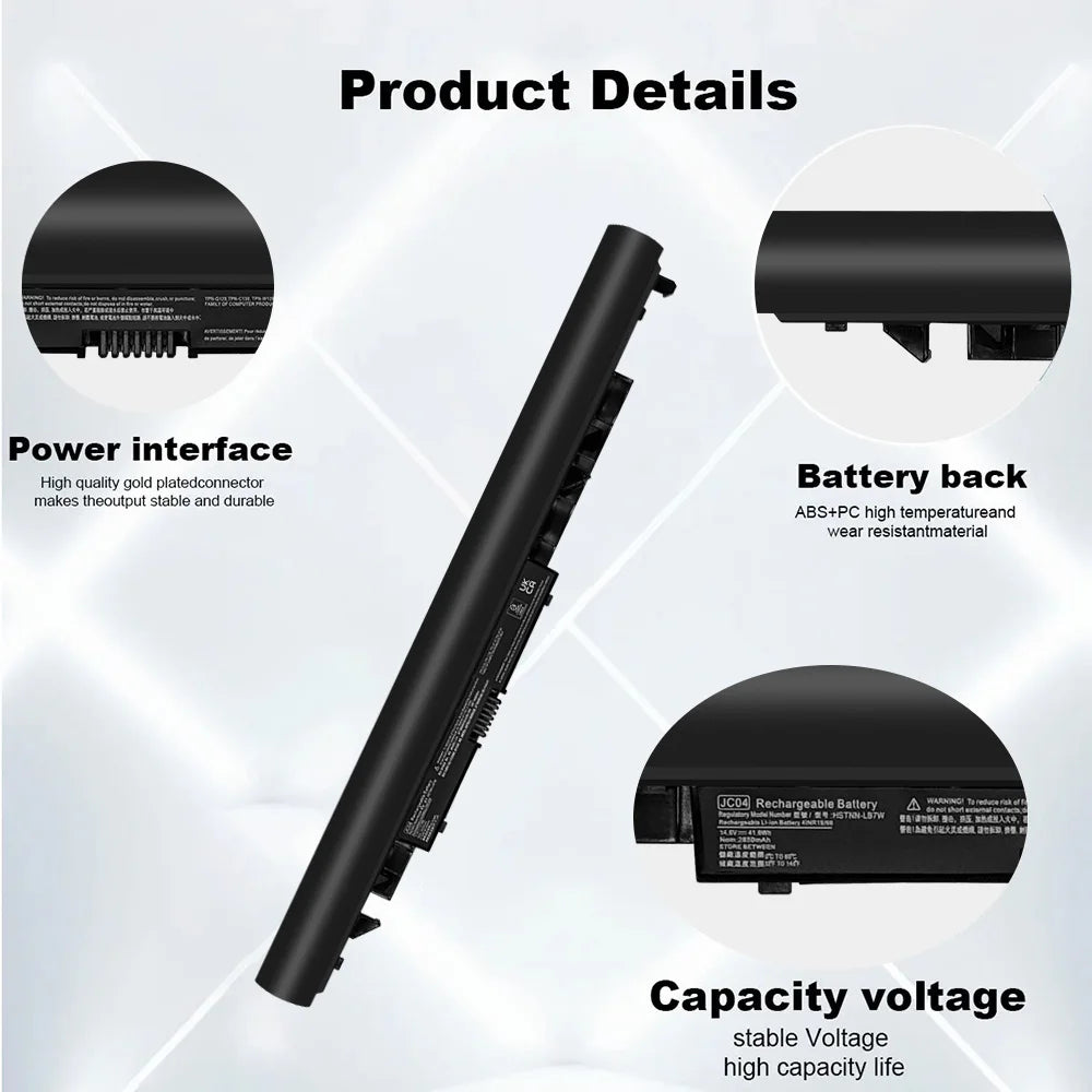 SKOWER JC03 / JC04 Replacement Battery for HP 15-BS 15-BW 17-BS Series