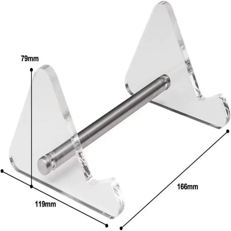 Transparent Acrylic Keyboard Display Stand – Layered Rack Holder for Mechanical Keyboards