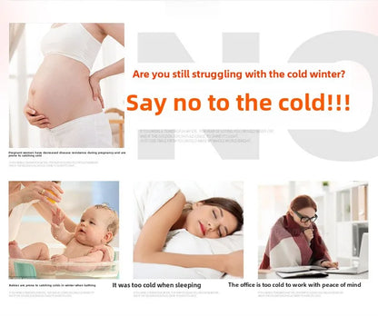 Eco Plug-In Electric Wall Heater — Energy Efficient, Low Noise, Portable Indoor Space Heater