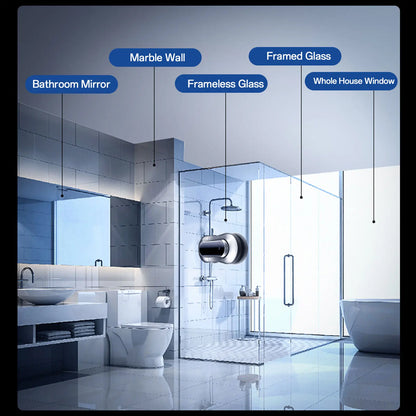 Intelligent Automatic Window Cleaner Robot – Water Spray, Remote Control, Vacuum Suction | Glass & Mirror Cleaning
