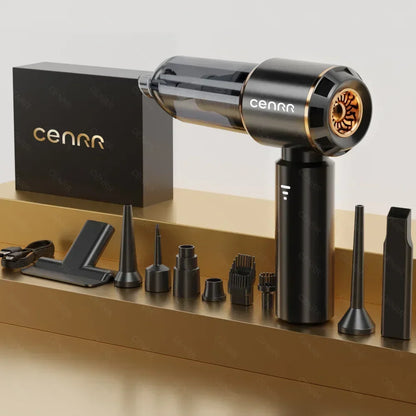 CENRR Mini Car Vacuum Cleaner – 998000Pa, Cordless, Handheld, Blower